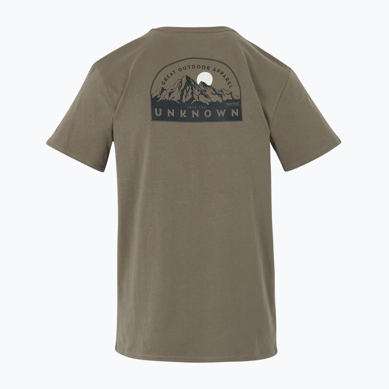 Tricou de trekking pentru bărbați  REGATTA Breezed V treetop 2