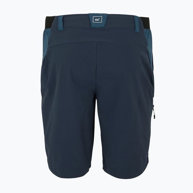 Pantaloni scurți de trekking pentru bărbați REGATTA Eldes moonlight denim/navy 6