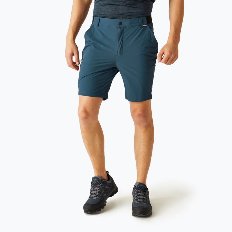 Pantaloni scurți de trekking pentru bărbați REGATTA Leesville III moonlight denim