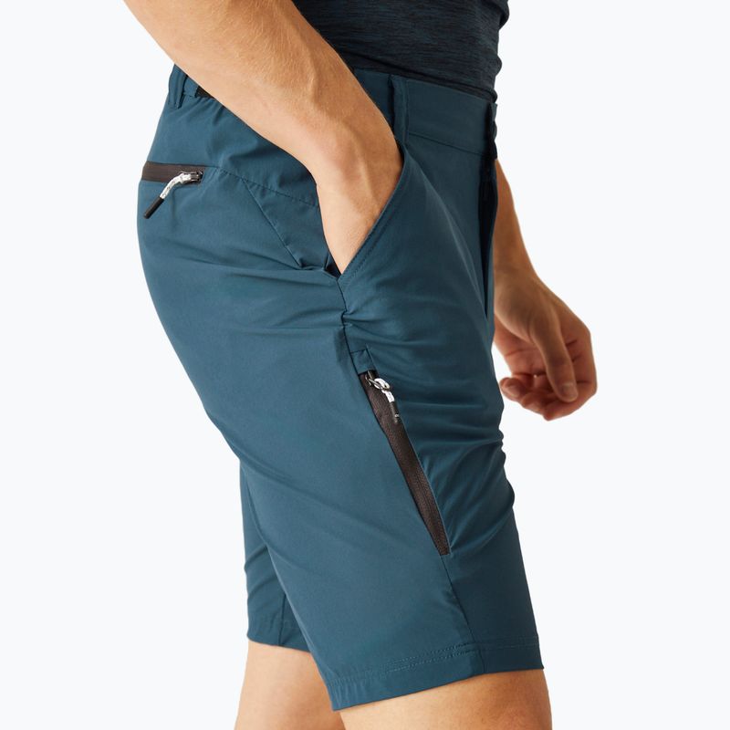 Pantaloni scurți de trekking pentru bărbați REGATTA Leesville III moonlight denim 4
