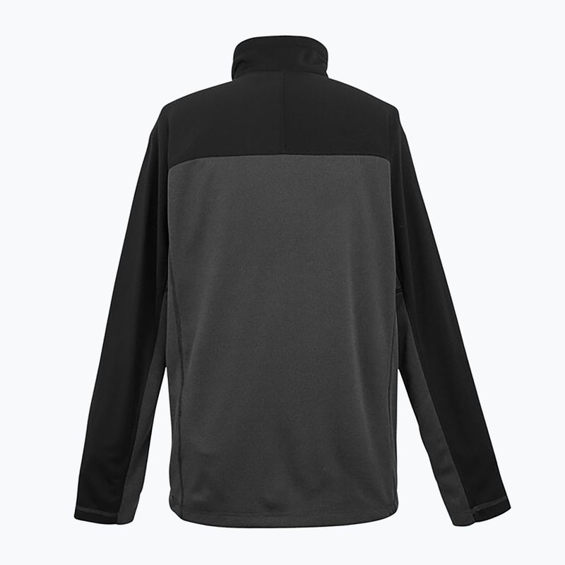 Bluză pentru bărbați REGATT Highton Full Zip Midlayer ash/black 8