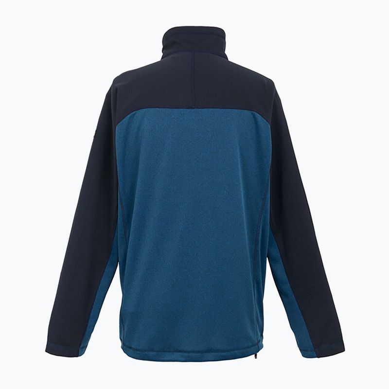 Bluză pentru bărbați REGATT Highton Full Zip Midlayer olympian blue/navy 8