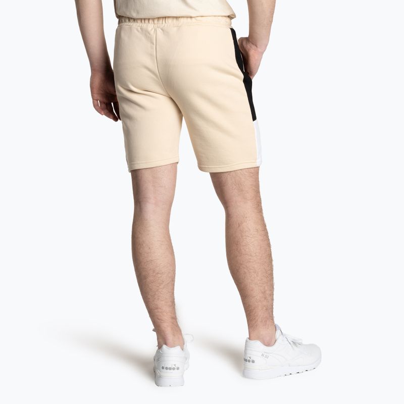 Pantaloni scurți Ellesse Turi off white pentru bărbați 2