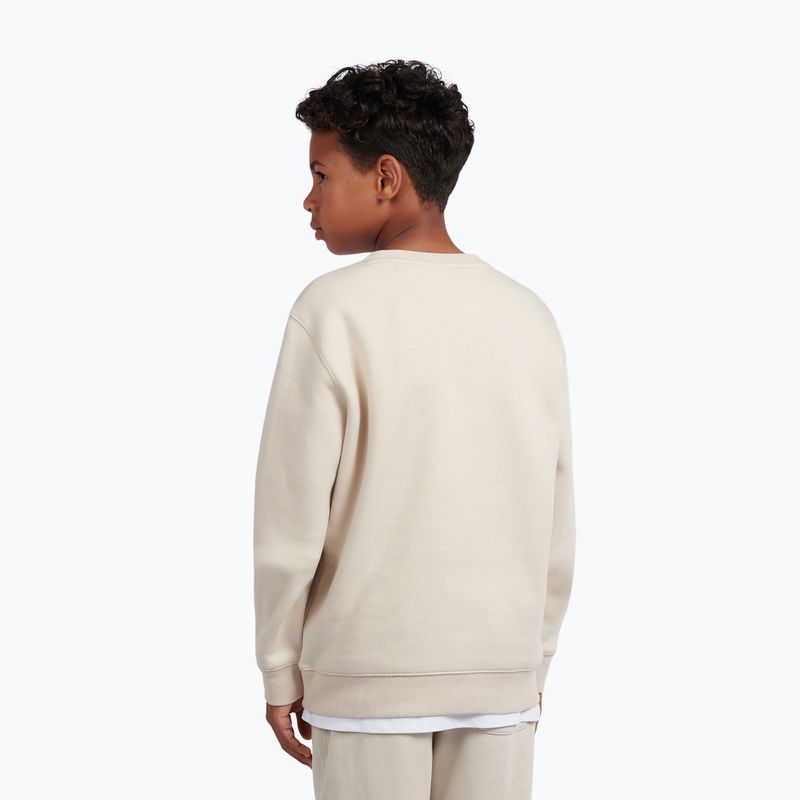 Bluză pentru copii New Balance Brush Back Small Logo Crew timberwolf 3