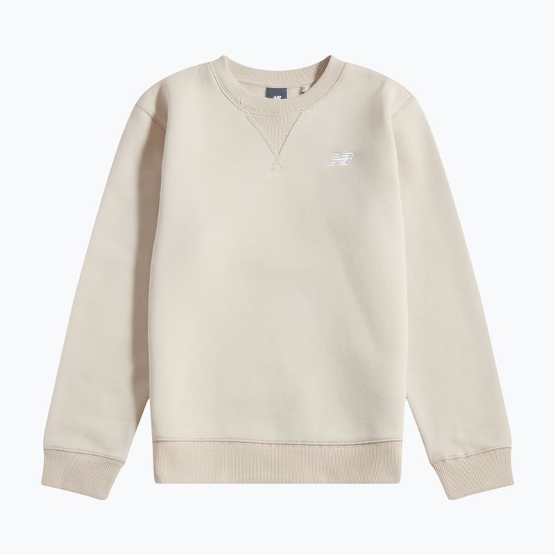 Bluză pentru copii New Balance Brush Back Small Logo Crew timberwolf 6