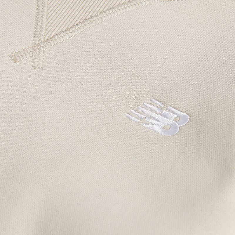 Bluză pentru copii New Balance Brush Back Small Logo Crew timberwolf 8