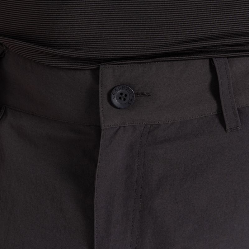 Pantaloni de trekking pentru bărbați Craghoppers NosiLife Adventure III black pepper 4