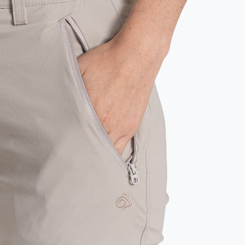 Pantaloni de trekking pentru femei Craghoppers NosiLife PRO Trouser III soft mushroom 5