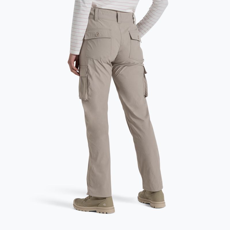 Pantaloni de trekking pentru femei Craghoppers NosiLife Jules soft mushroom 2
