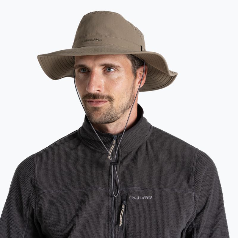 Pălărie pentru bărbați Craghoppers NosiLife Outback Hat II pebble