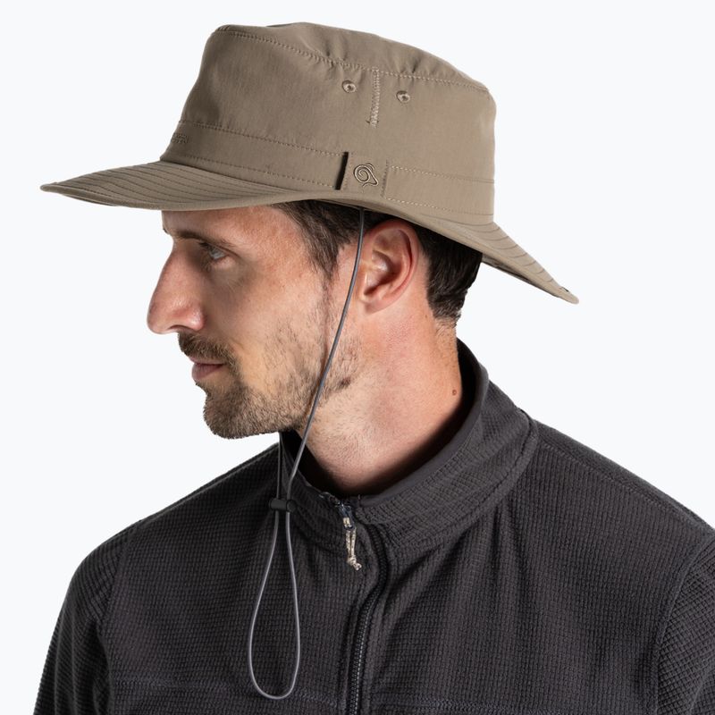 Pălărie pentru bărbați Craghoppers NosiLife Outback Hat II pebble