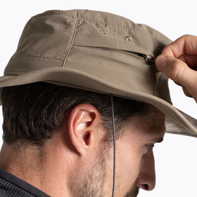 Pălărie pentru bărbați Craghoppers NosiLife Outback Hat II pebble