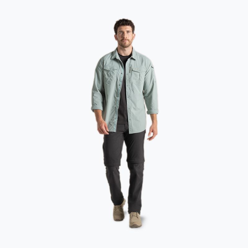 Cămașă pentru bărbați Craghoppers NosiLife Adventure Long Sleeved Shirt III lichen green 2
