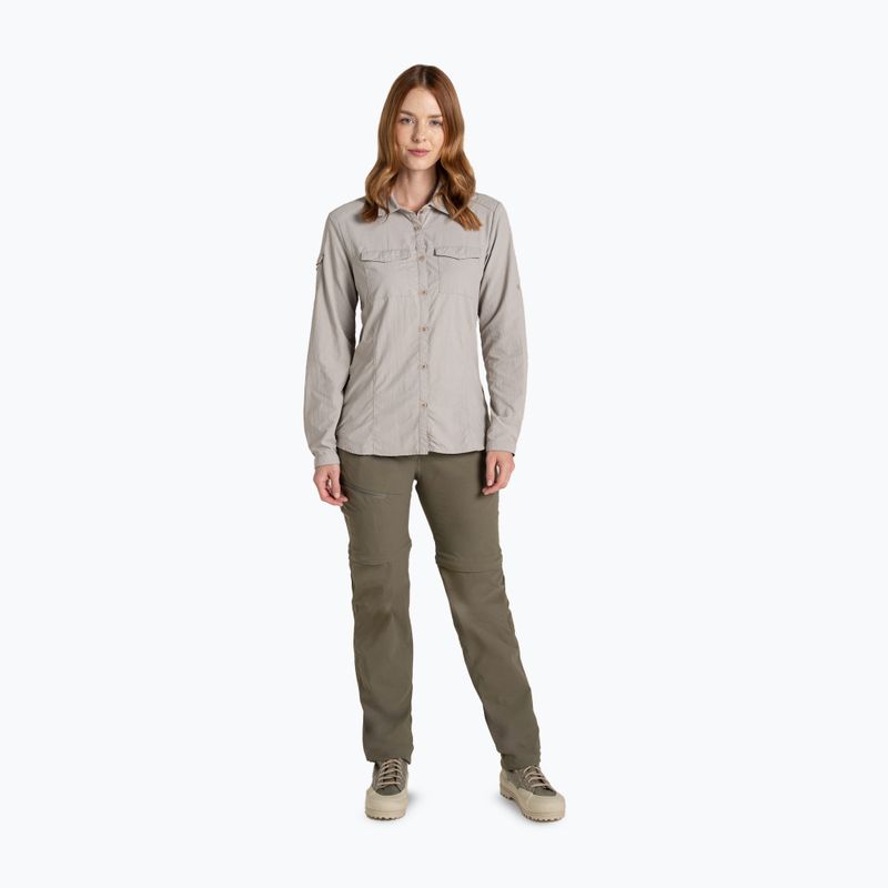 Cămașă pentru femei Craghoppers NosiLife Adventure Long Sleeved Shirt III soft mushroom 2