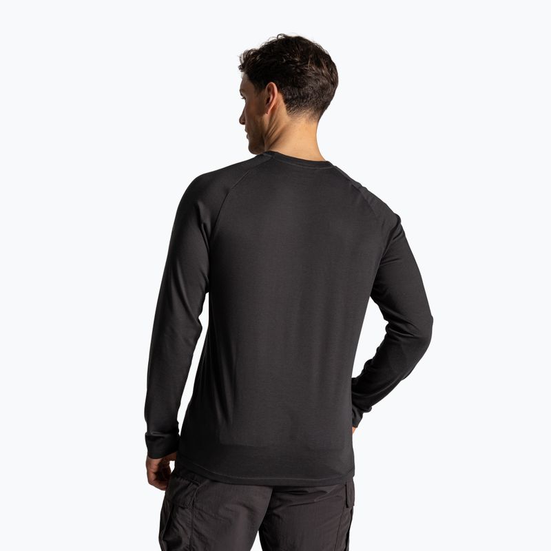 Bluză de trekking cu mânecă lungă pentru bărbați Craghoppers NosiLife Nour Long Sleeve dark iron 3