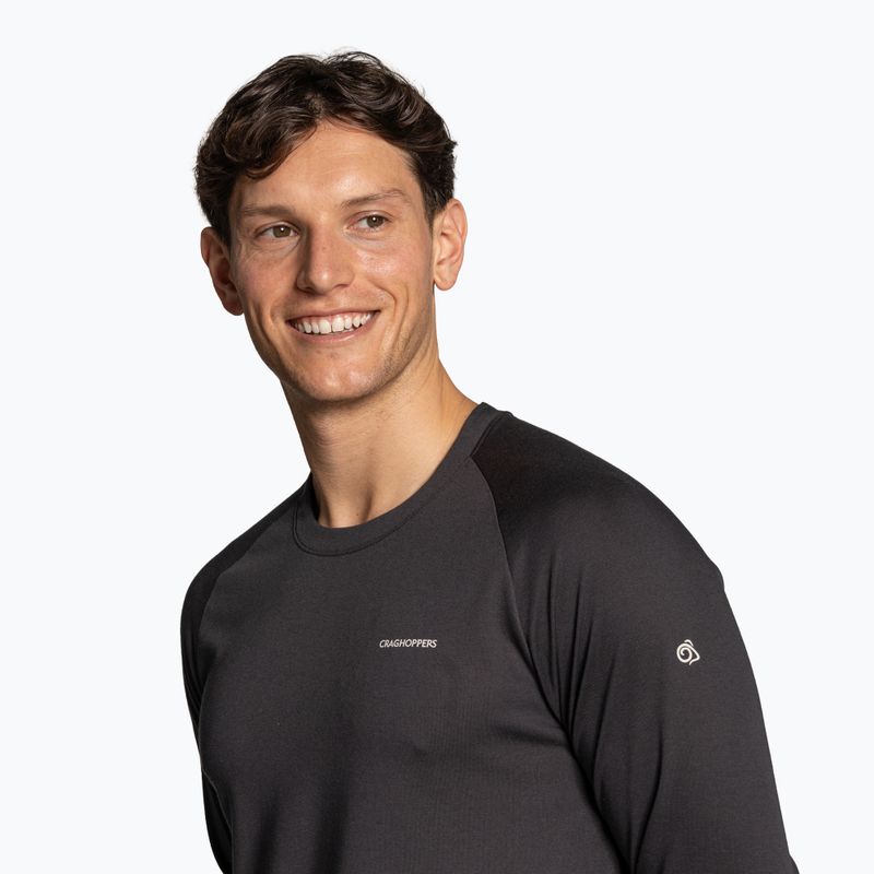 Bluză de trekking cu mânecă lungă pentru bărbați Craghoppers NosiLife Nour Long Sleeve dark iron 4