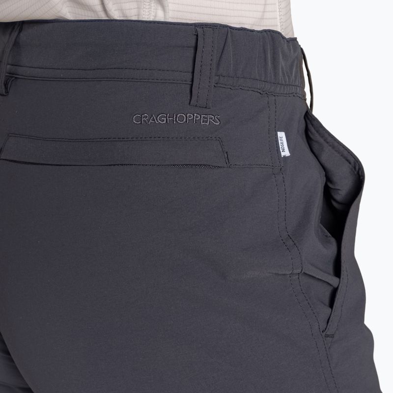 Pantaloni de trekking pentru femei Craghoppers NosiLife Rif Stretch Cargo dark iron 6