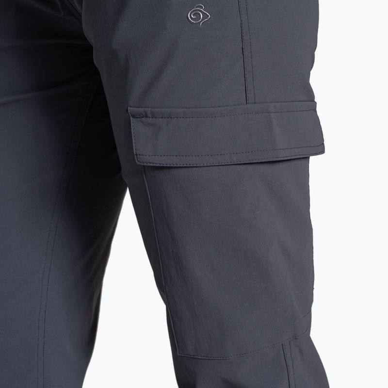 Pantaloni de trekking pentru femei Craghoppers NosiLife Rif Stretch Cargo dark iron 8