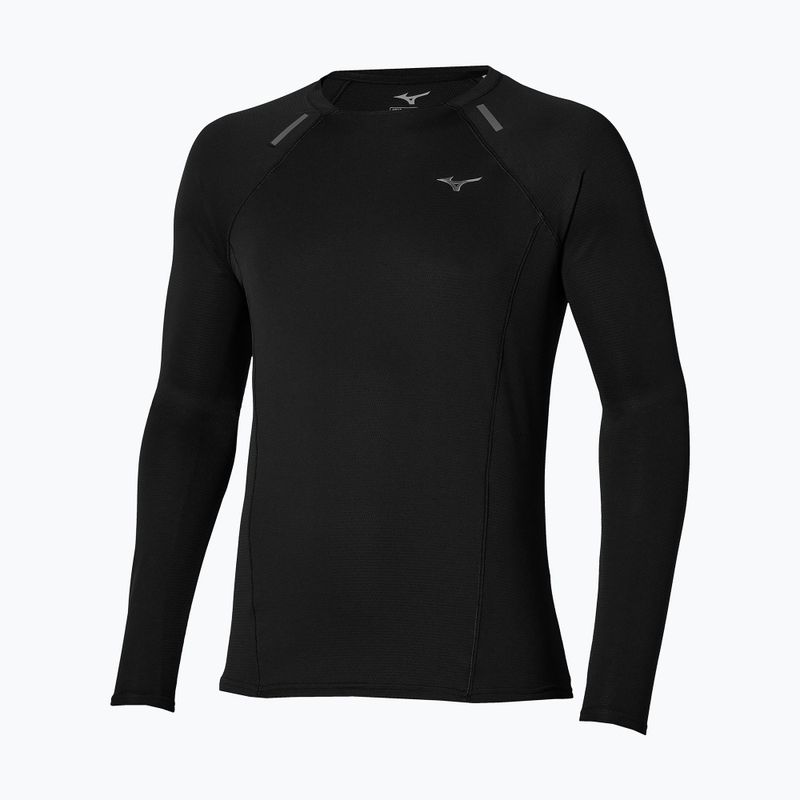 Longsleeve de alergare pentru bărbați Mizuno Active Dryaeroflow black