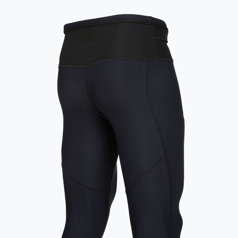 Colanți de alergare pentru bărbați Mizuno multi pocket long tight Black 4