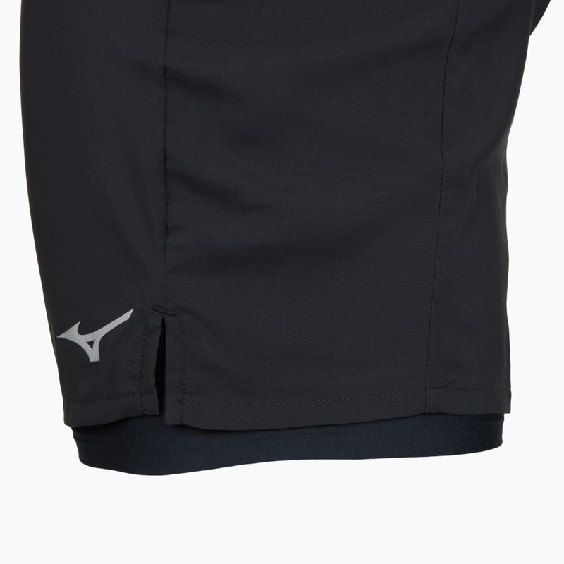 Pantaloni scurți de alergare pentru bărbați Mizuno Multi Pocket 2In1 black 3