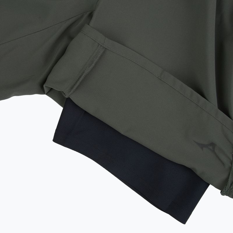 Pantaloni scurți de alergare pentru bărbați Mizuno Multi Pocket 2In1 forest night 5