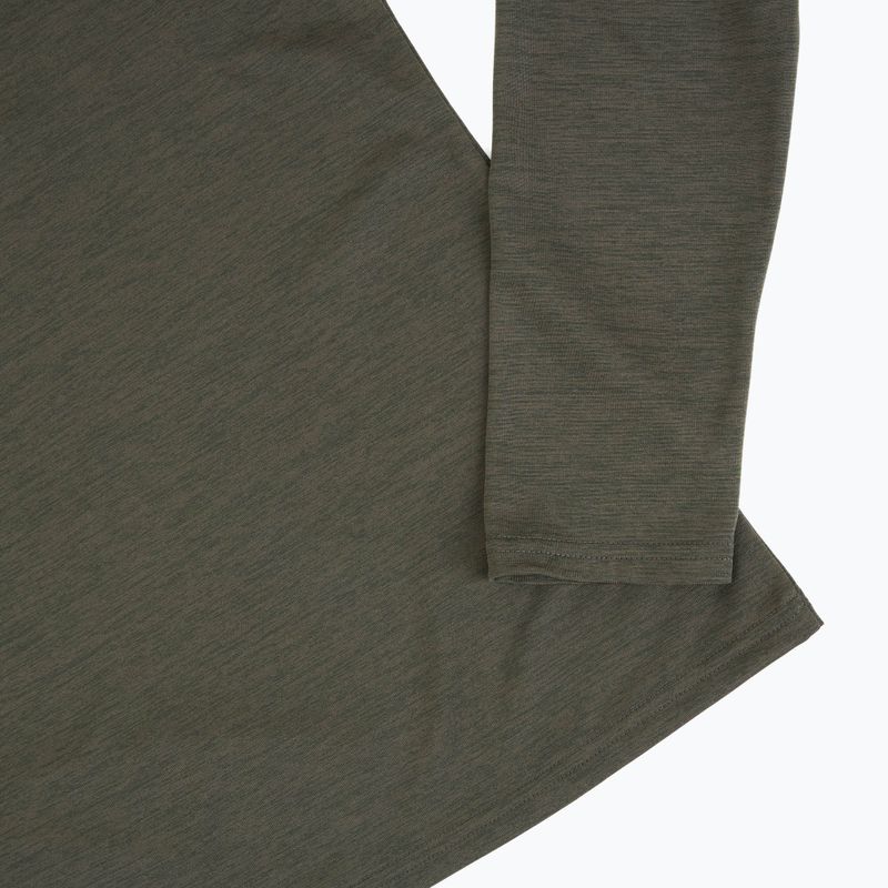 Bluză de alergare pentru bărbați Mizuno Core Impulse Half Zip Long Sleeve Tee forest night 4