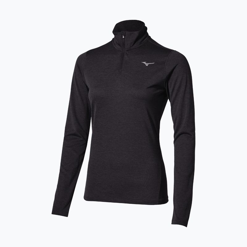 Bluză pentru femei de alergare Mizuno Core Impulse Half Zip Long Sleeve Tee phantom