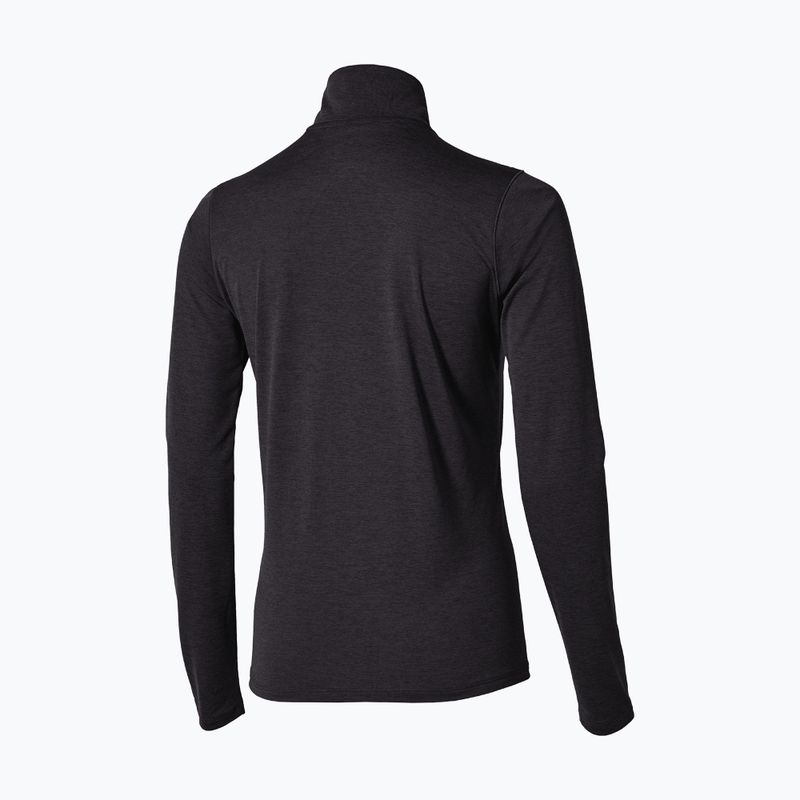Bluză pentru femei de alergare Mizuno Core Impulse Half Zip Long Sleeve Tee phantom 2