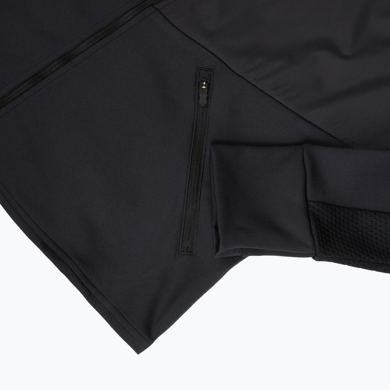 Geacă de alergare pentru bărbați Mizuno Active Warmalite Hybrid Full Zip Hooded Long Sleeve Top black 4