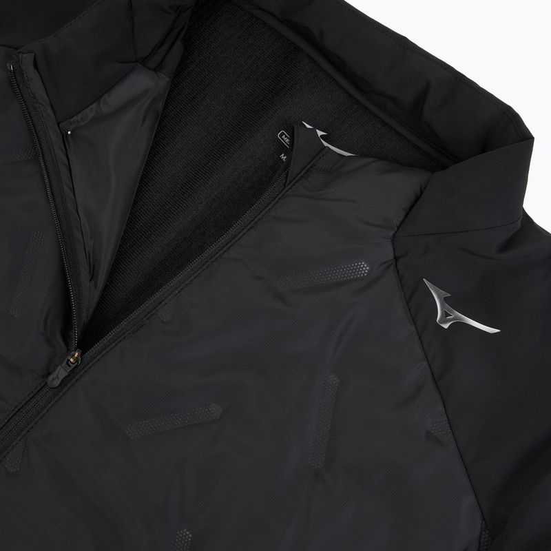 Geacă de alergare pentru bărbați Mizuno Tech Techfill Breath Thermo Jacket black 3