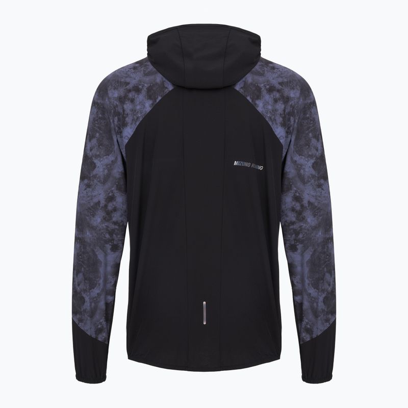Geacă de alergare pentru bărbați Mizuno Active Alpha Hooded Jacket gekko 2