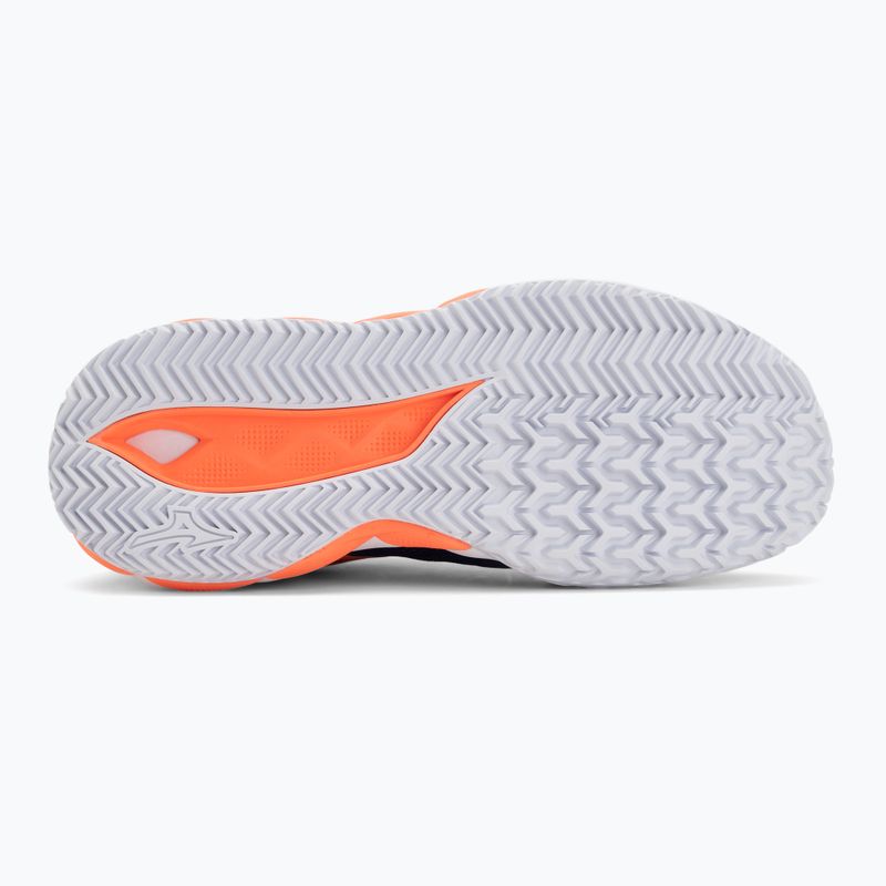 Încălțăminte de tenis pentru bărbați Mizuno Wave Enforce Tour 2 CC beacon blue/white/lava orange 4