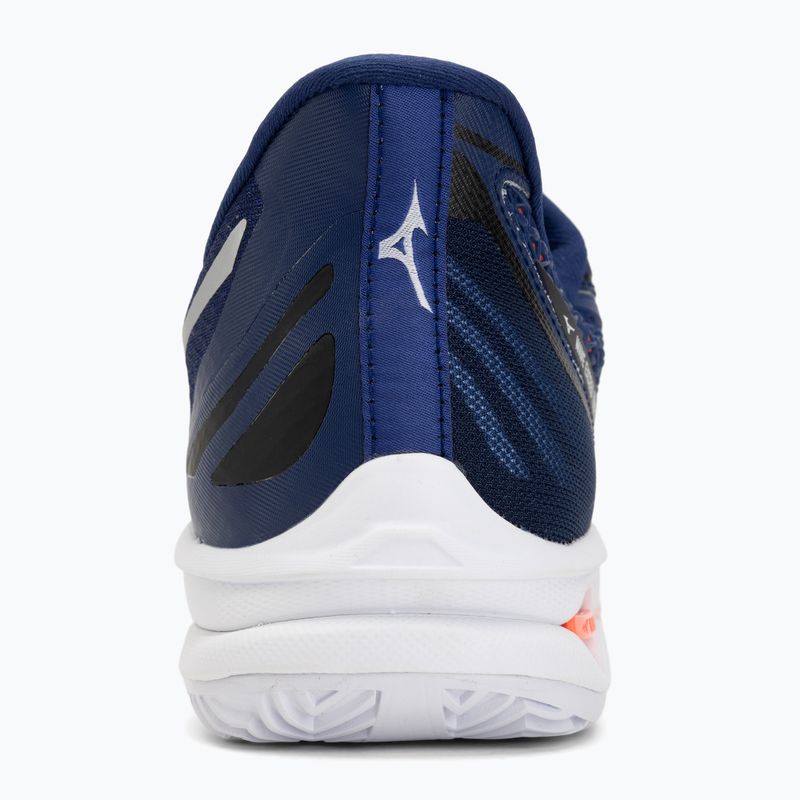 Încălțăminte de tenis pentru bărbați Mizuno Wave Exceed Tour 7 CC beacon blue/white/lava orange 6