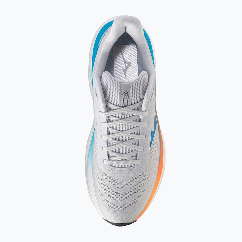 Încălțăminte de alergare pentru bărbați Mizuno Wave Sky 9 cloudscape/blue jewel/lava orange 7