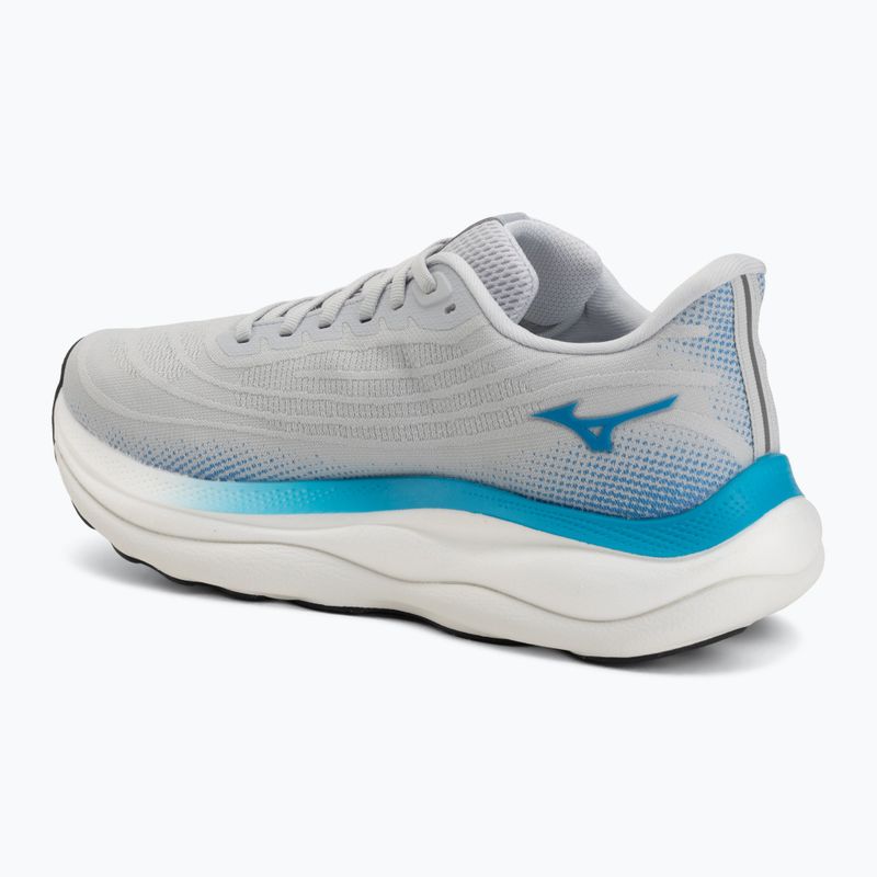 Încălțăminte de alergare pentru bărbați Mizuno Wave Sky 9 cloudscape/blue jewel/lava orange 3