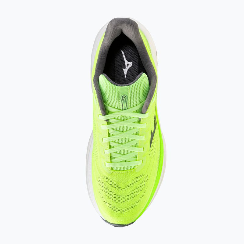 Încălțăminte de alergare pentru bărbați Mizuno Wave Sky 9 lime pulp/quiet shade/lime burst 5