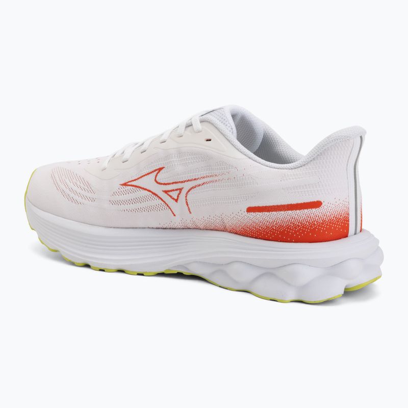 Încălțăminte de alergare pentru bărbați Mizuno Wave Skyrise 7 white/orange/evening primrose 3
