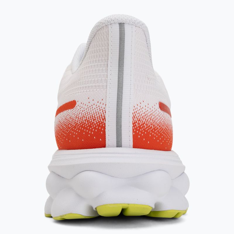 Încălțăminte de alergare pentru bărbați Mizuno Wave Skyrise 7 white/orange/evening primrose 6