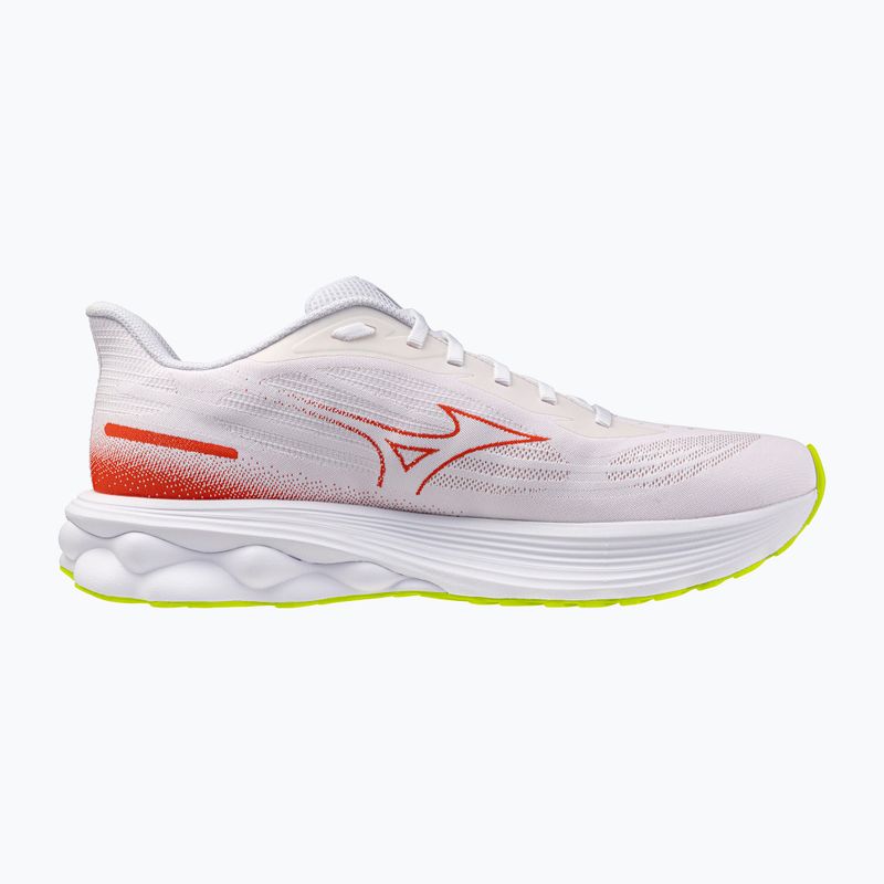 Încălțăminte de alergare pentru bărbați Mizuno Wave Skyrise 7 white/orange/evening primrose 2