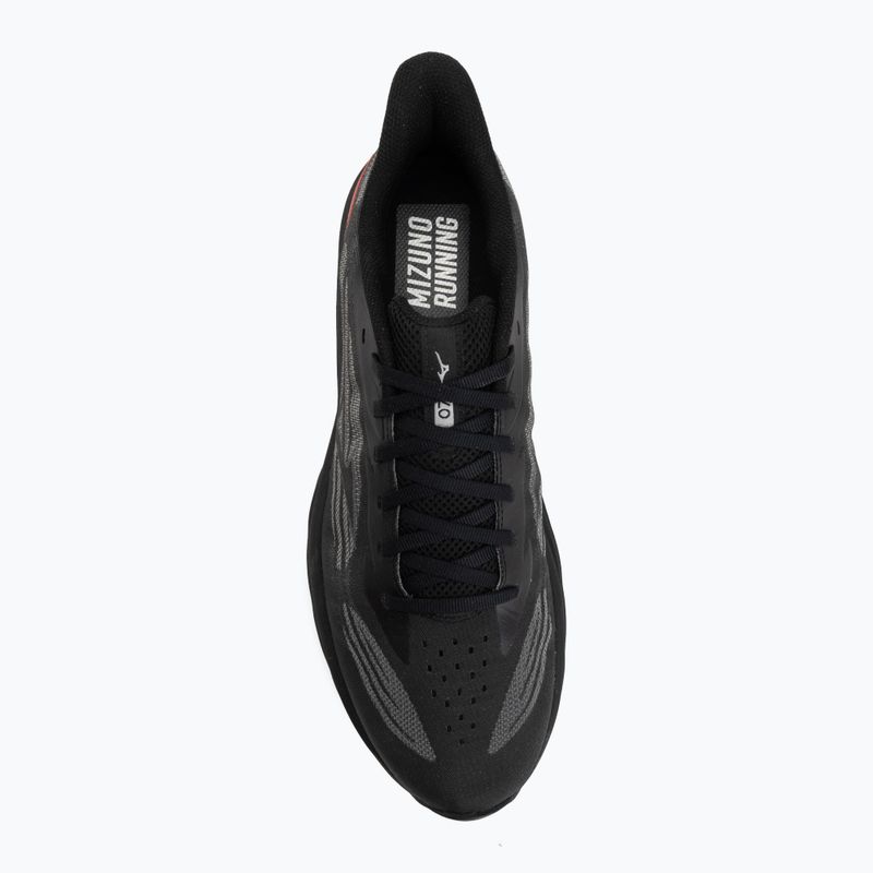 Încălțăminte de alergare pentru bărbați Mizuno Wave Skyrise 7 black/iron gate/tomato puree 5