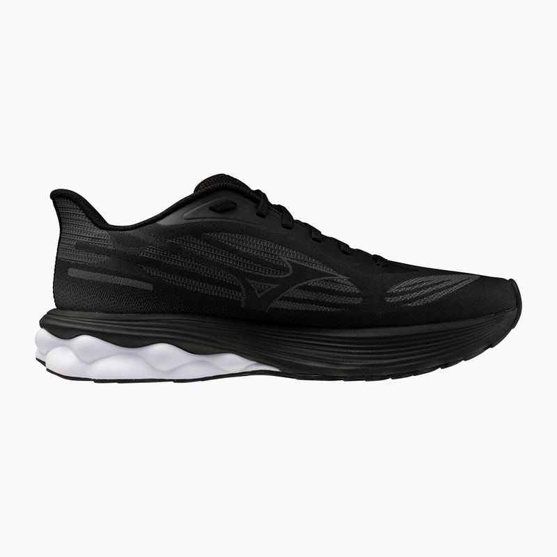 Încălțăminte de alergare pentru bărbați Mizuno Wave Skyrise 7 black/iron gate/tomato puree 2