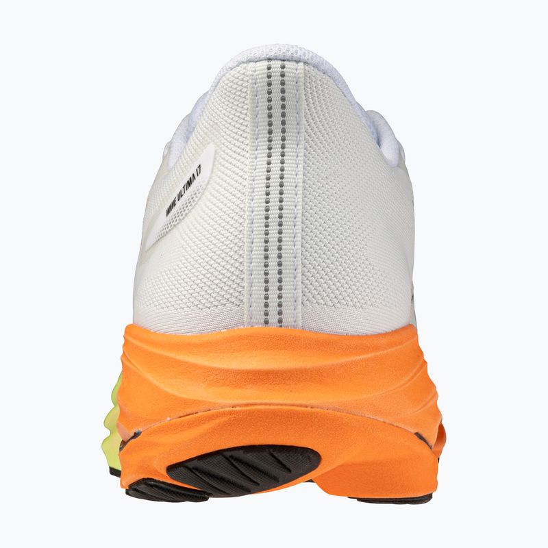 Încălțăminte de alergare pentru bărbați Mizuno Wave Ultima 17 white/black/lava orange 3