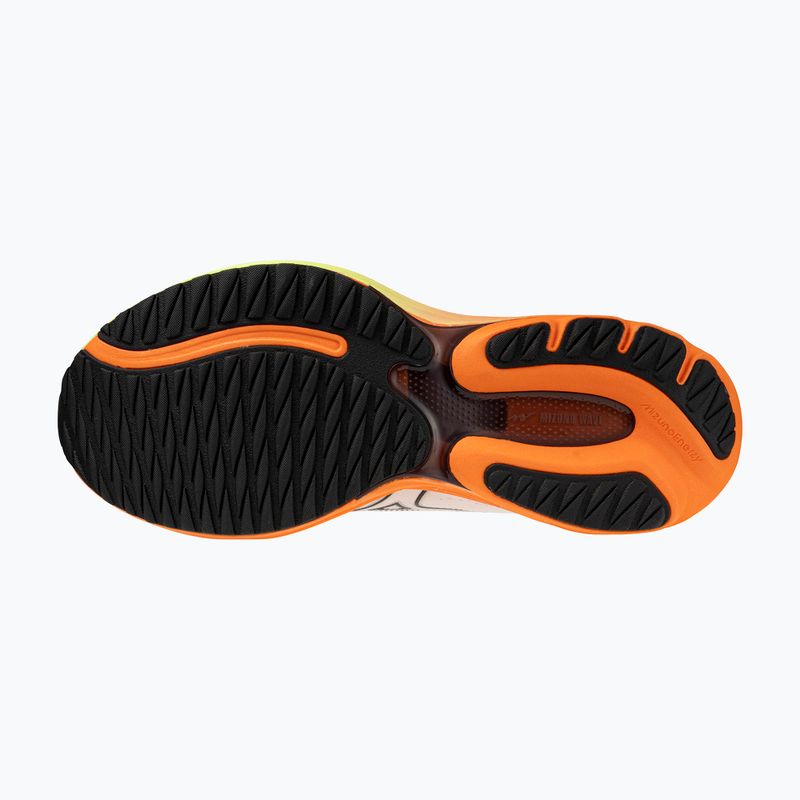 Încălțăminte de alergare pentru bărbați Mizuno Wave Ultima 17 white/black/lava orange 4