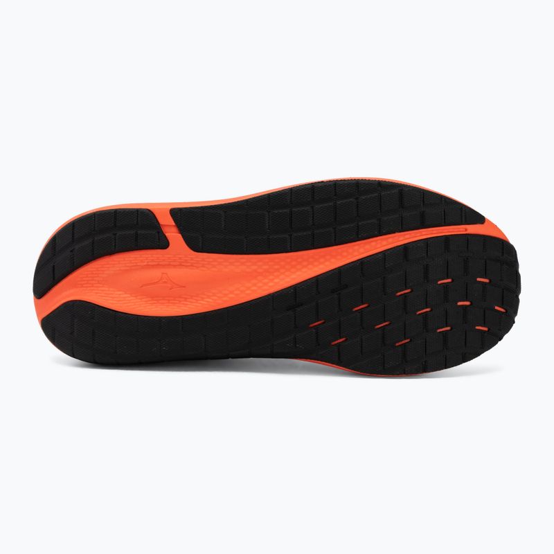 Încălțăminte de alergare pentru bărbați Mizuno Fortrush cloudscape/black/lava orange 4
