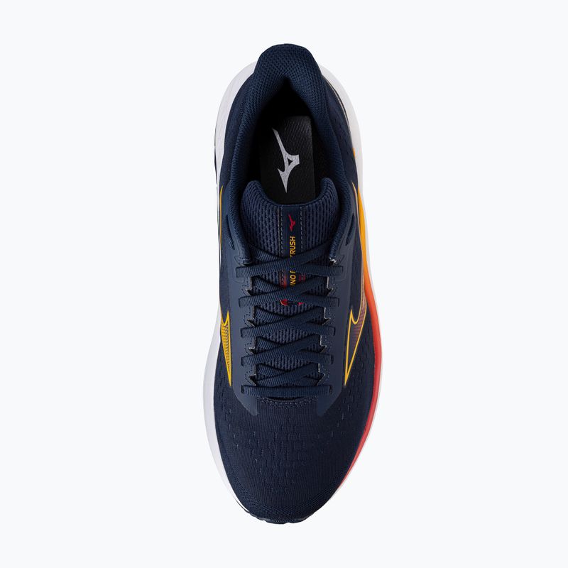 Încălțăminte de alergare pentru bărbați Mizuno Fortrush dress blues/Artisan's gold/tomato puree 5