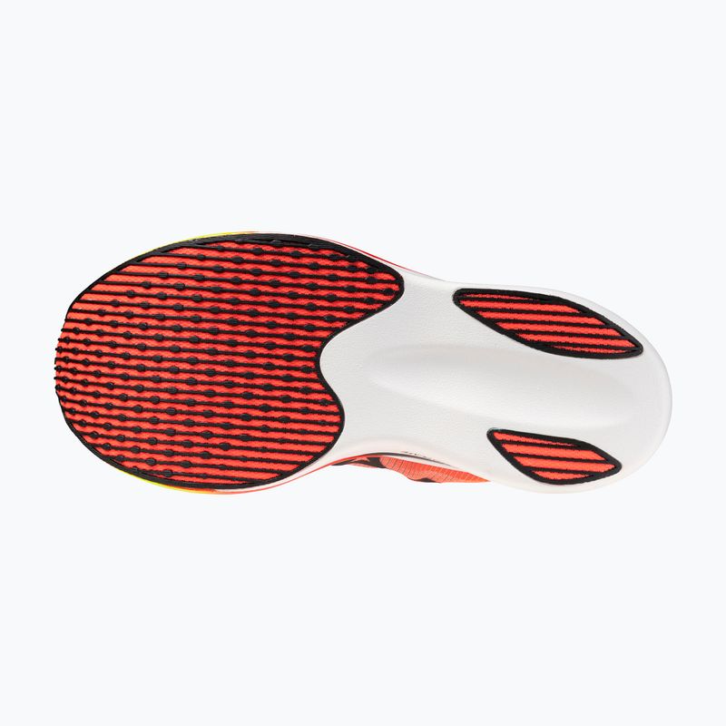 Încălțăminte de alergare Mizuno Hyperwarp Pure lava orange/black/lightning yellow 4