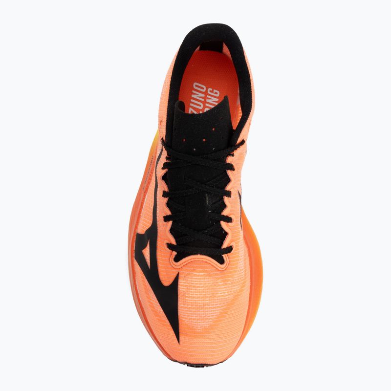 Încălțăminte de alergare Mizuno Hyperwarp Elite lava orange/black/lightning yellow 5