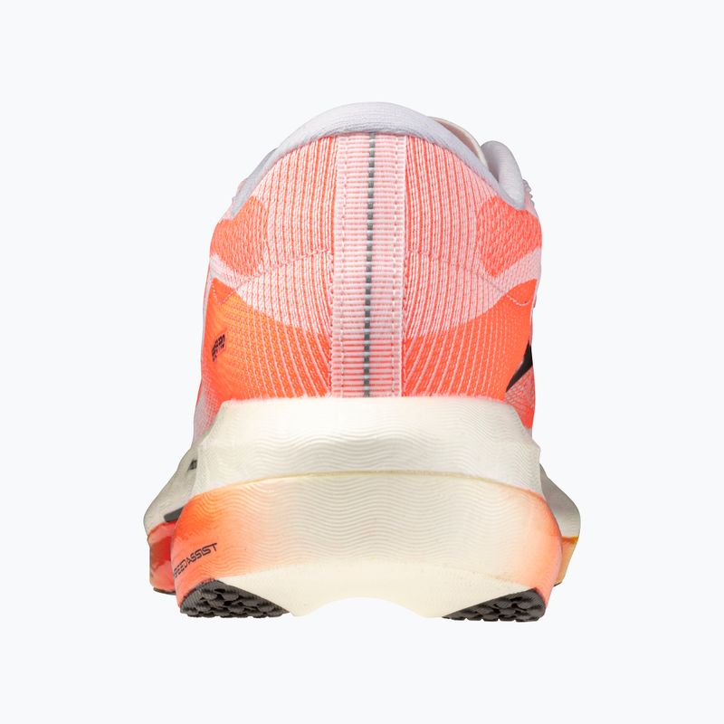 Încălțăminte de alergare Mizuno Hyperwarp Pro white/black/lava orange 5