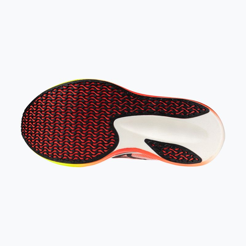 Încălțăminte de alergare Mizuno Hyperwarp Pro white/black/lava orange 6